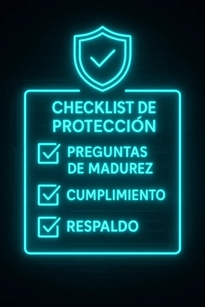checklist de auditoría de correo
