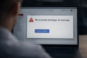 fallas en correo empresarial y problemas de sistema corporativo