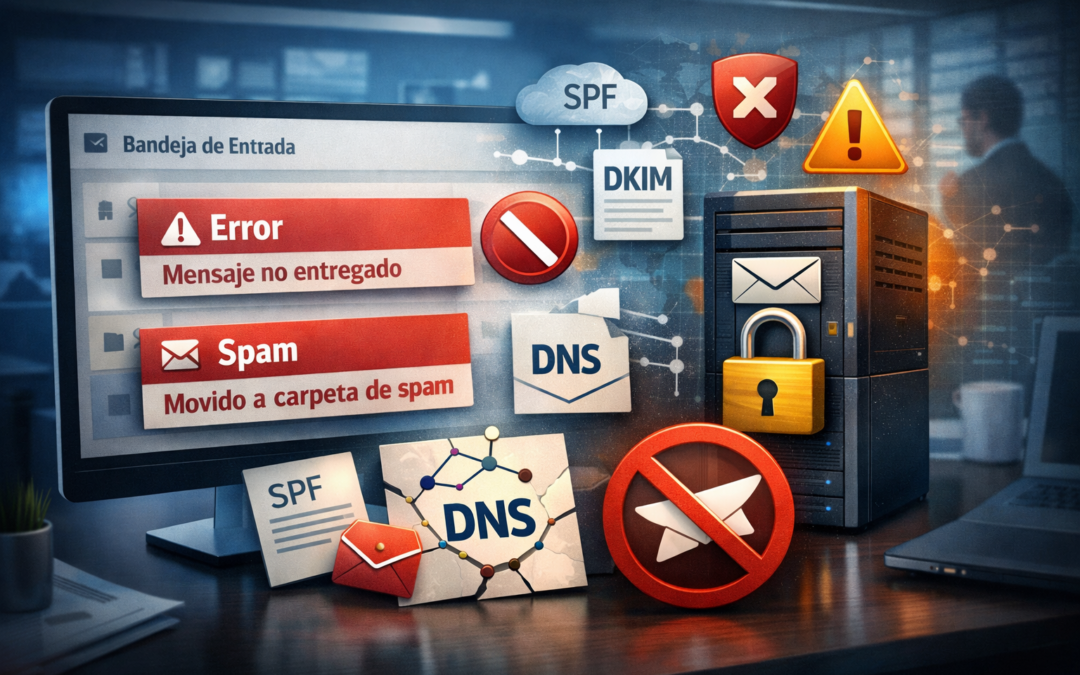 Por qué los correos empresariales no llegan y cómo solucionarlo