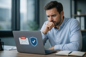 errores en correo corporativo y seguridad digital empresarial