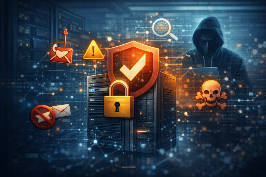 Correos empresariales no llegan por fallas de seguridad y phishing