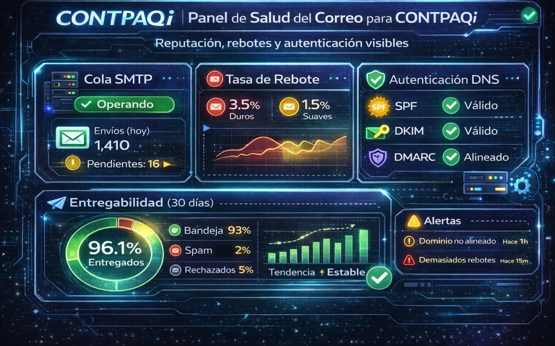 Email Corporativo Configurado para CONTPAQi