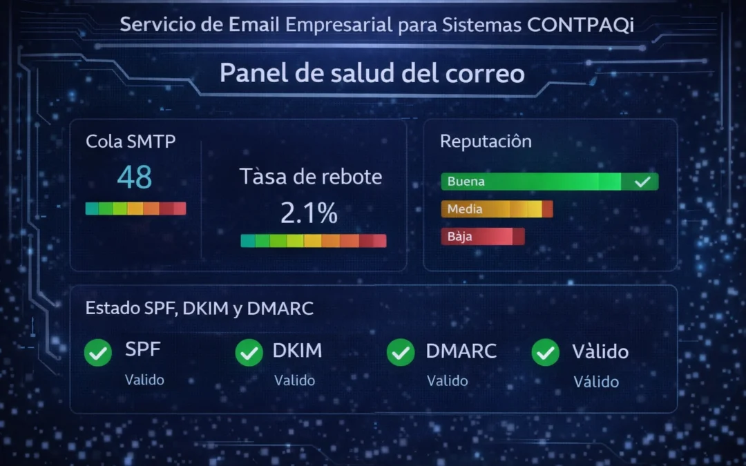 Servicio de Email Empresarial para Sistemas CONTPAQi