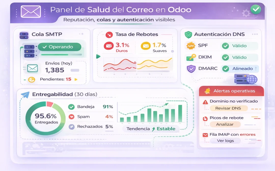 Email Corporativo con Soporte para Odoo en México
