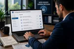 configuracion seguridad correo empresarial autenticacion proteccion datos