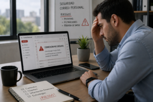 riesgos correo personal empresa seguridad informacion digital alerta